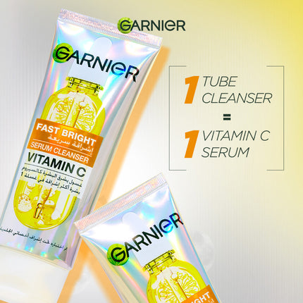 Garnier Fast Bright Serum Cleanser Vitamin C 100ML