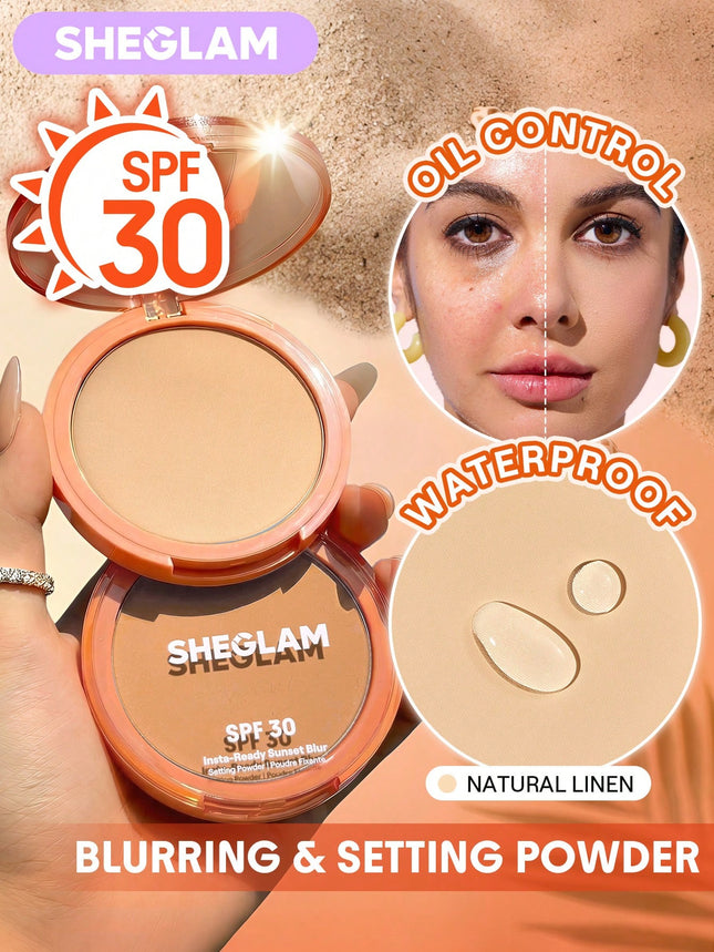 Sheglam Insta-Ready Sunset Blur Setting Powder SPF30