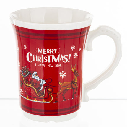 Merry Christmas Mug With Spoon