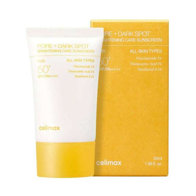 Celimax Pore + Dark Spot Brightening Care Sunscreen 50+