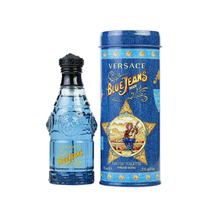 Versace Blue Jeans Eau De Toilette For Men - 75ml