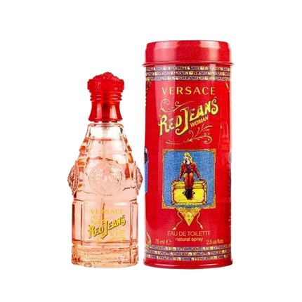 Versace Red Jeans Eau De Toilette For Women - 75ml