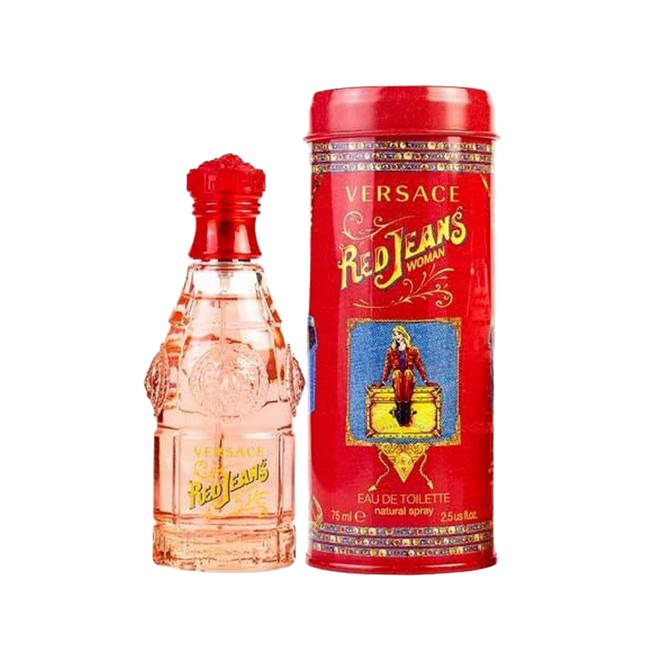 Versace Red Jeans Eau De Toilette For Women - 75ml